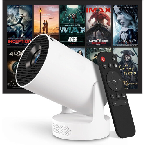 Osikem Mini Projector, 4K Support HY300 Ultra Proj