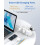 Mscien Extension Lead with USB Slots, 6 Way Socket 2
