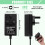12V 3A 36W Power Supply Cable Adapter, AC 100-240V 2