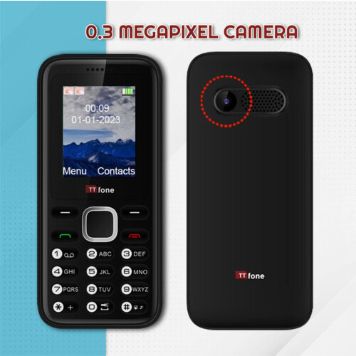TTfone TT150 Unlocked Basic Mobile Phone UK Sim Fr 2