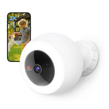 Noorio Security Outdoor Camera Wireless, 2K Rechar