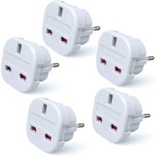 MOBIBAY Travel Adaptor | UK to European Plug Adapt