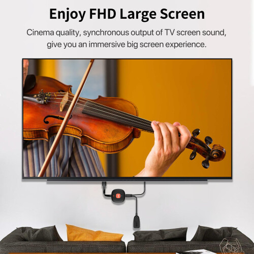 Wireless HDMI Display Adapter, 4K HDR HDMI Screen 1