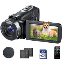 Camcorder Video Camera 4K, 42MP Vlogging Camera fo