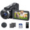 Camcorder Video Camera 4K, 42MP Vlogging Camera fo 1