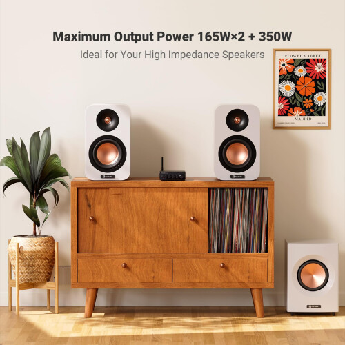 Fosi Audio BT30D Pro Mini Bluetooth Amplifier Hifi 2