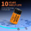 ViCep 6-Pack CR2 Battery 3V Lithium Batteries 850m 4