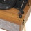 Audizio Fremont Retro Record Player with Legs, Blu 6