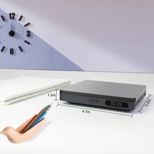 VATI Mini DVD Player, DVD/CD Player for TV, All Re 2