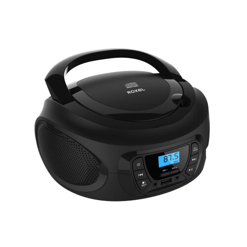 Roxel Roxel RCD-S50BT Portable Boombox CD Player with FM 2