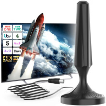 TV Aerial Indoor for Smart TV with Magnetic Base,
