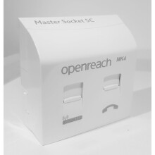 2019 BT Openreach Telephone Master Socket NTE5c MK2 & VDSL/ADSL Faceplate MK4