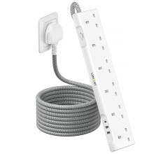 LENCENT Extension Lead with USB C Port, 3250W 13A,