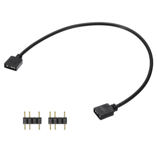 sourcing map ARGB Extension Cable, 5V 12" 3 Pin 1
