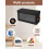 Coorganisers 4 Packs DVD Storage Box with Visible 6