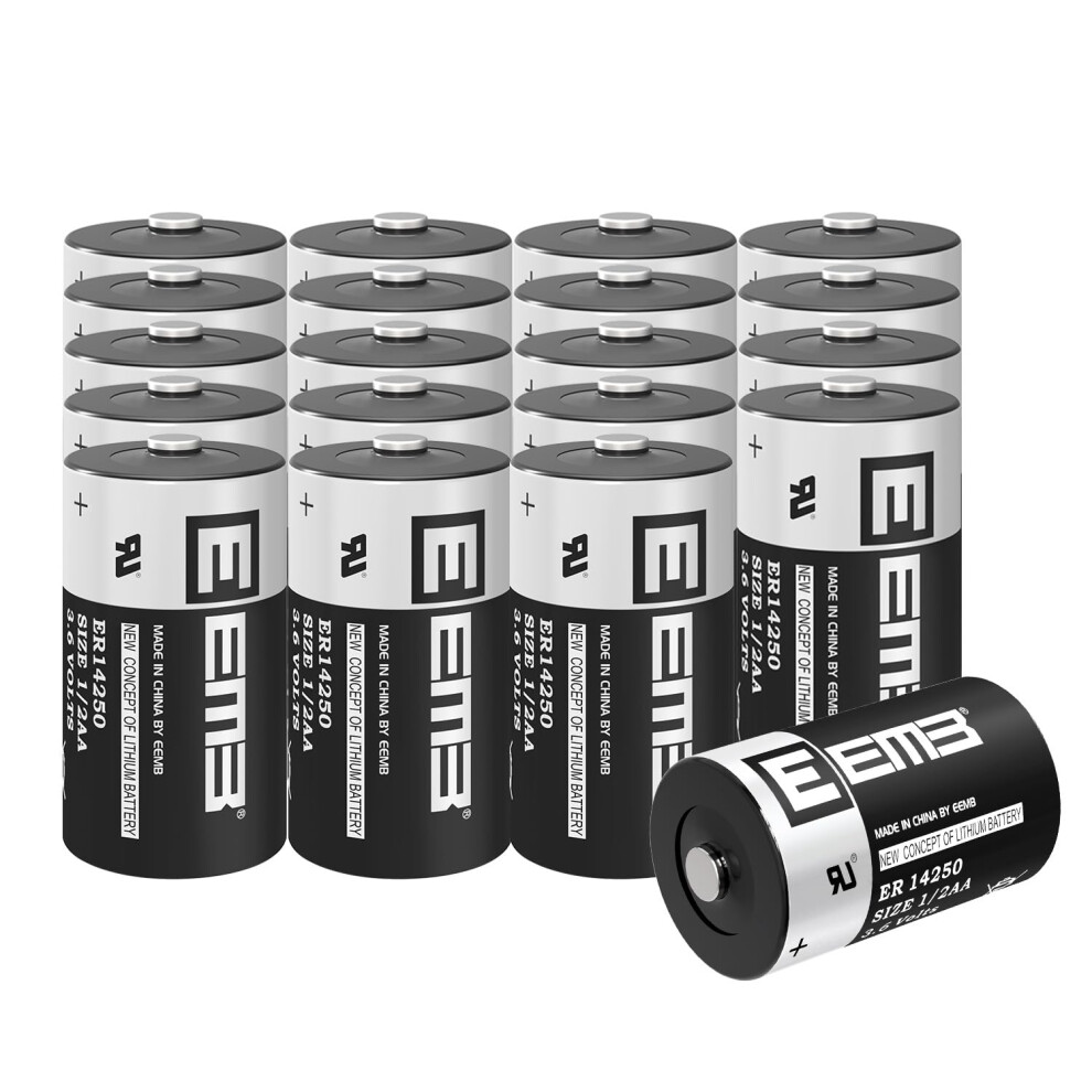 Eemb 20-Pack Er14250 1/2Aa 3.6V Lithium Battery - 83091445