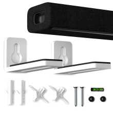 suptek Soundbar Wall Mount Shelf – Wall Mount Brac