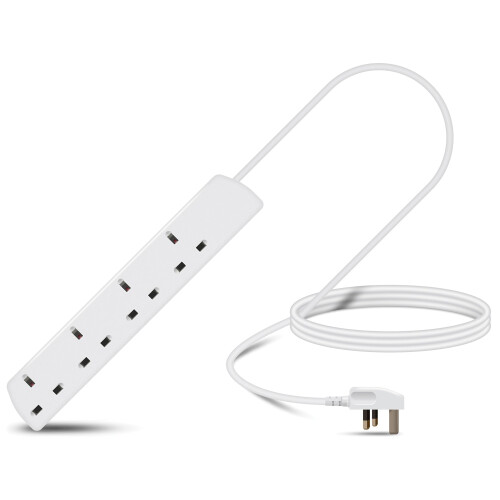 Eagle Four Gang Mains Power 13A Extension Socket t
