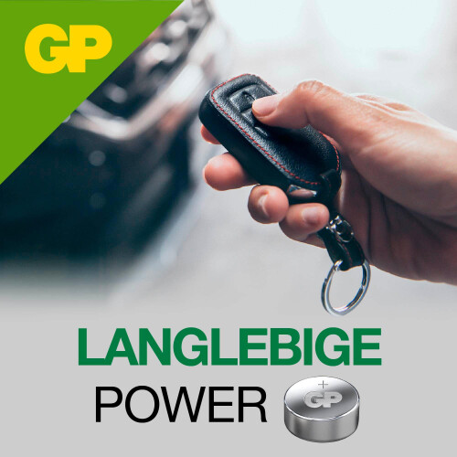 GP Batteries Alkaline LR41 Button Cell - Chrome/Bl 2
