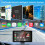 Wireless Apple CarPlay Android Auto Screen, Car St 4