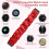 YCHDDER 20mm Elastic Scrunchie Watch Straps for Ga 2