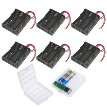 GTIWUNG (Pack of 6) 3 AA Battery Holder, aa Batter