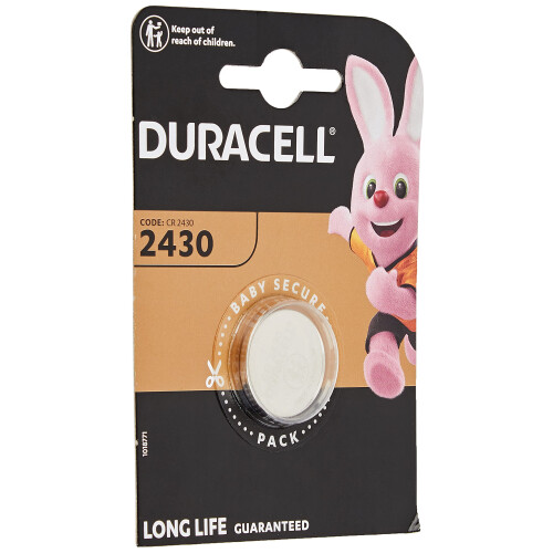 Duracell Duracell Battery Electronics 2430 Lithium Coin Cel 1