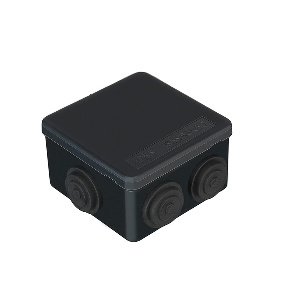 Ip55 Waterproof Junction Box, Abs Plastic Outdoor Electrical Project Box Enclosure, Universal Weatherproof Surface Mounted External Cctv Junction Box 34495711