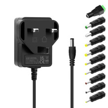 Aclorol 12V DC Power Adapter 12V 1A 12W ac/dc Power Supply Adapter 100-240V AC to 12V DC Adaptor Converter Wall Plug for LED Strip Router Camera Moni