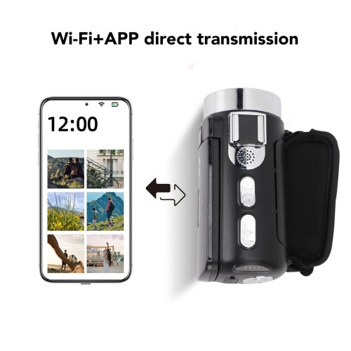 Akozon Handheld Video Camcorder (4K) 2