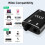 COOIDEA 3.5mm Stereo Audio Switcher - Support 1 In 6