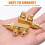 KUOQIY 2 PCS 90 Degree Right Angle RCA Splitter, R 5