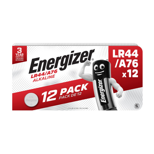 Energizer Energizer – Pack of 12 Special Batteries LR44/A76,