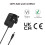 Lonnky 12V 3A Power Adapter with 1.8 M Cable, 5.5 2