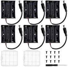 6 PCS 3 AA Battery Holder Bundle, KUOQIY 3 x 1.5V