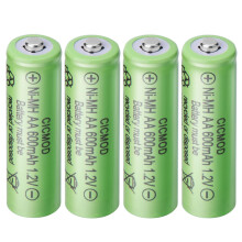 CICMOD AA Rechargeable Solar Light Batteries 4 Pac