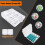 6 PCS 3 AA Battery Holder Bundle, KUOQIY 3 x 1.5V 5