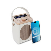 Portable DAB+ Radio with Bluetooth | 15 Hour Batte