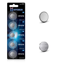 KITOSUN CR1216 3V Lithium Coin Watch Battery – 3 V