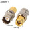 DollaTek four-piece set Coaxial RF connector BNC t 5