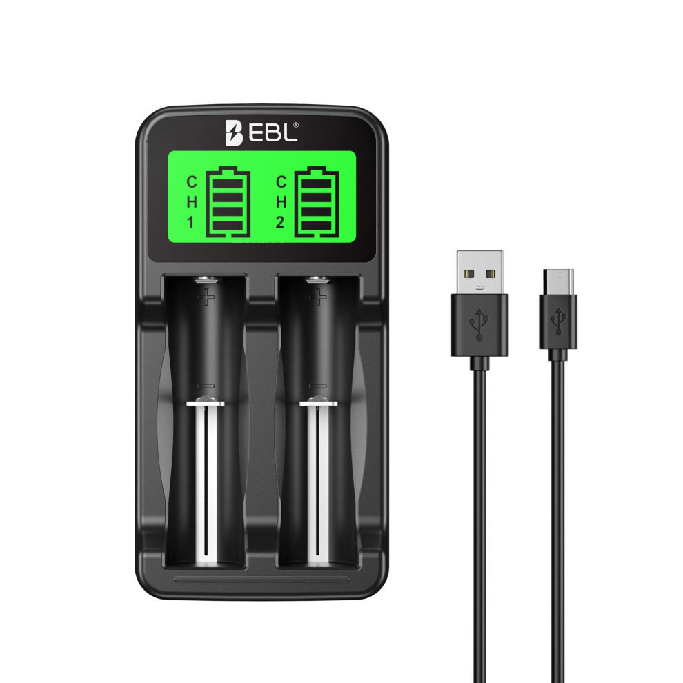 Photos - Other for Computer EBL Universal 18650 Battery Charger for 3.7V Lithi