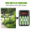 CICMOD AAA Rechargeable Batteries Ni-MH Solar Ligh 3