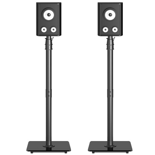 Suptek Heavy-Duty Floor Standing Speaker Stands Pa