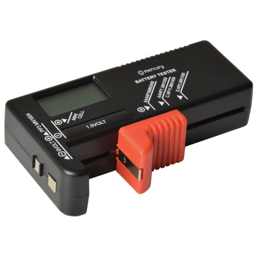 MERCURY | Universal Battery Tester Volt Checker wi 1