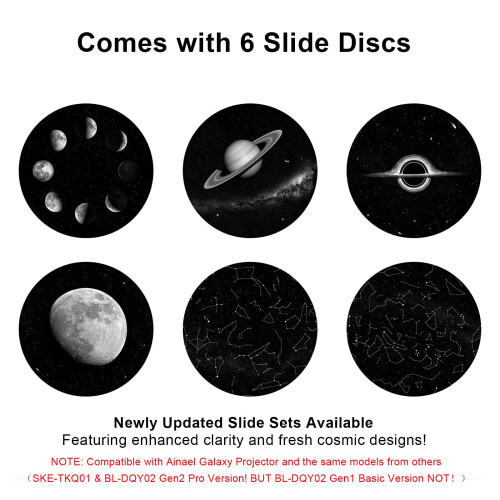 Ainael Galaxy Projector Disc – Ultra HD Projectors 1