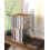 AREAJD Retro Walnut-colored MDF CD Holder Desk Rac 1