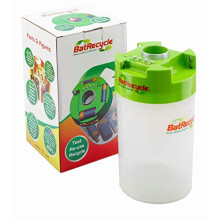 Batrecycle - Battery recycling bin with built in t