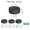 Times Mark 6PC Silicone Ring Cover Compatible with 2