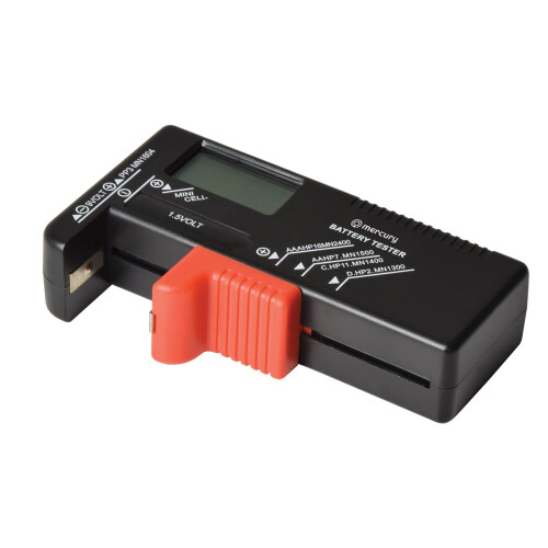 MERCURY | Universal Battery Tester Volt Checker wi