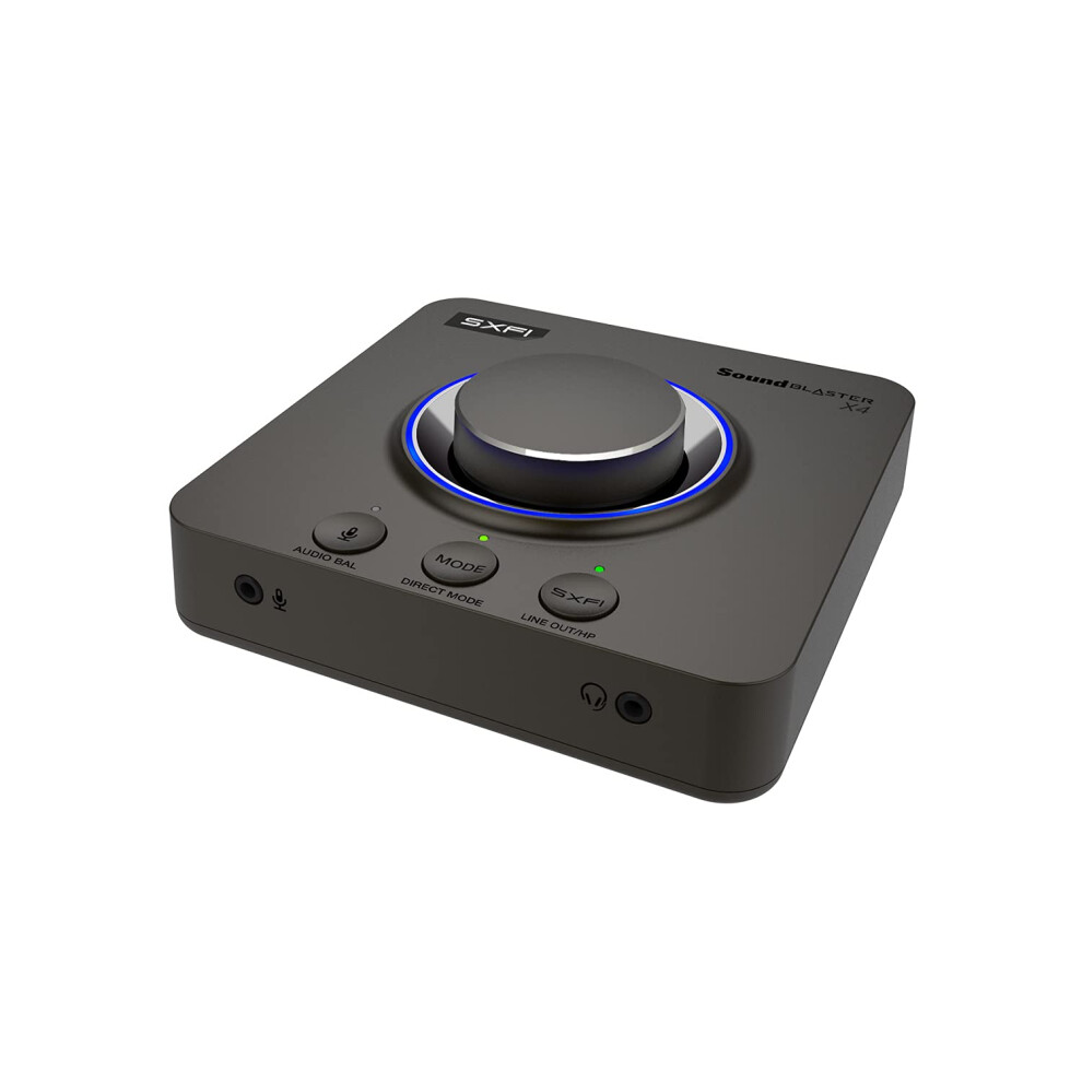 Creative Sound Blaster X4 Hi-Res 24Bit/192Khz External Usb Dac And Amp Sound Card, Super X-Fi, Multi-Channel, 7.1 Discrete Surround, Optical-In, Opti 46268709